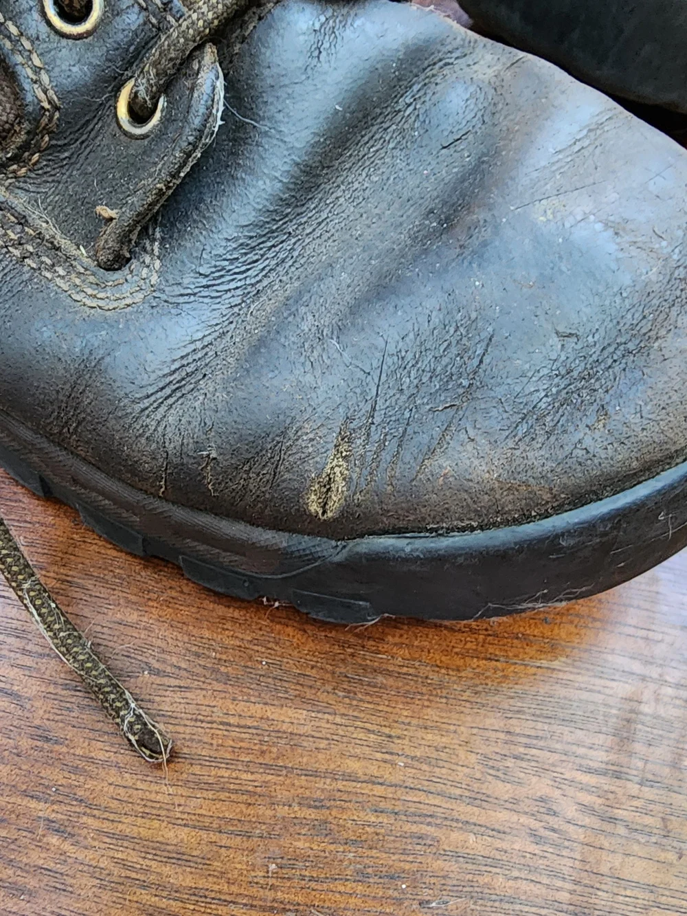 Carhartt Men's Brown Leather Waterproof 6 In Work Hiking Boots Non Safety Toe8.5